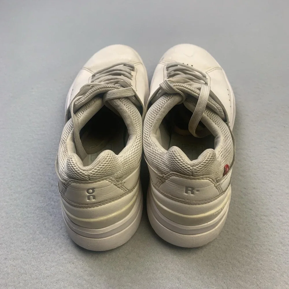 On The Roger Advantage Shoes Womens Size 8.5 White Tennis Sneakers 48.99452